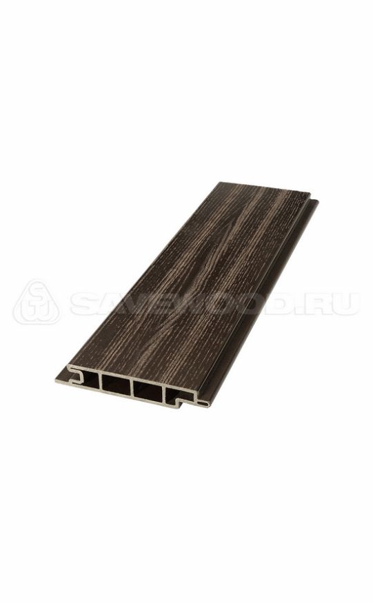 Террасная доска ДПК SaveWood, SW Padus (R), Темно-коричневый купить в Уфе