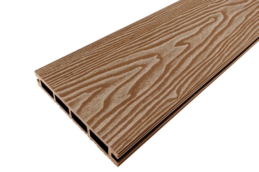 Террасная доска Holzhof, NauticPrime (Light) Esthetic Wood, Коричневый купить в Уфе