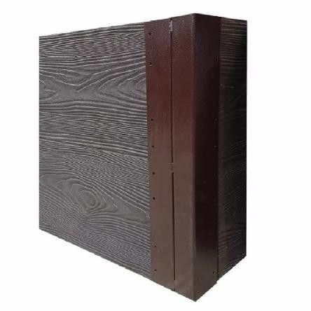 Доска для грядок NauticPrime EstheticWood 3D в цвете Венге, размер 445х35х2950 мм купить в Уфе