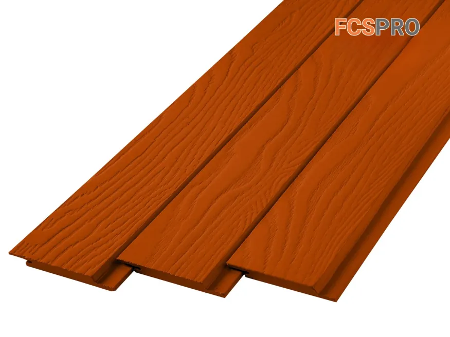 Фиброцементный сайдинг FCSPRO Click Shtil F32 (Бурая земля) купить в Уфе