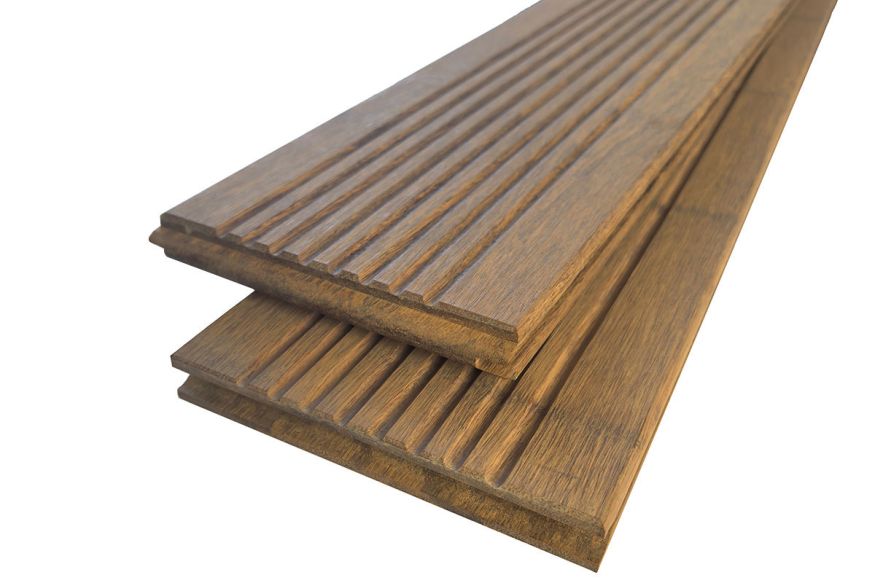 Террасная доска Holzhof, NauticPrime Бамбук / Bamboo, Натуральный купить в Уфе