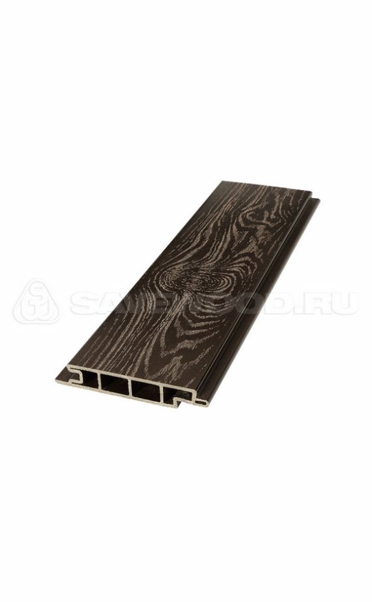 Террасная доска ДПК SaveWood, SW Padus (T), Темно-коричневый купить в Уфе
