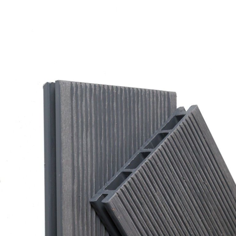 Террасная доска Экодекинг Титан 3D, Серый купить в Уфе