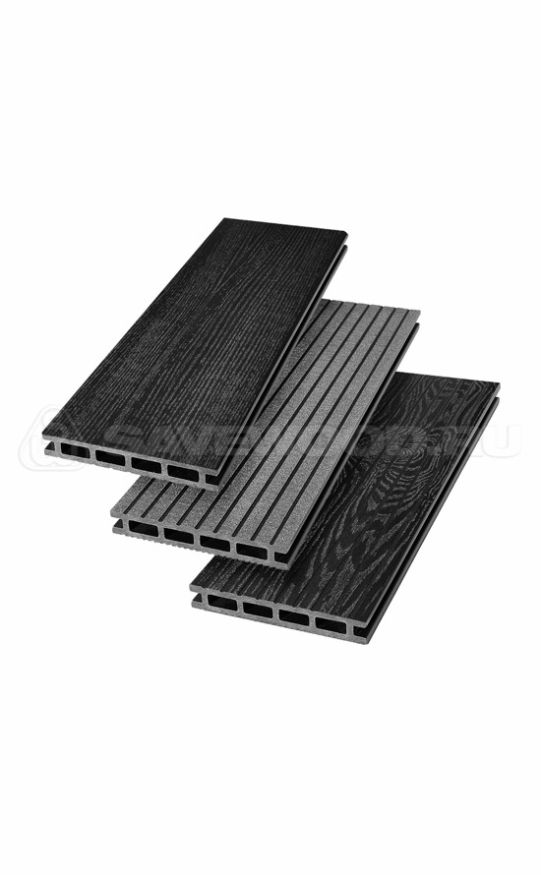 Террасная доска ДПК SaveWood, SW Carpinus (R), Черный купить в Уфе