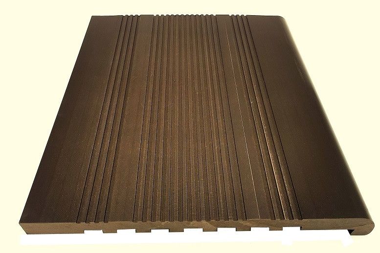 Ступени из ДПК NanoWood - Шоколад, 20 мм, полнотелые купить в Уфе