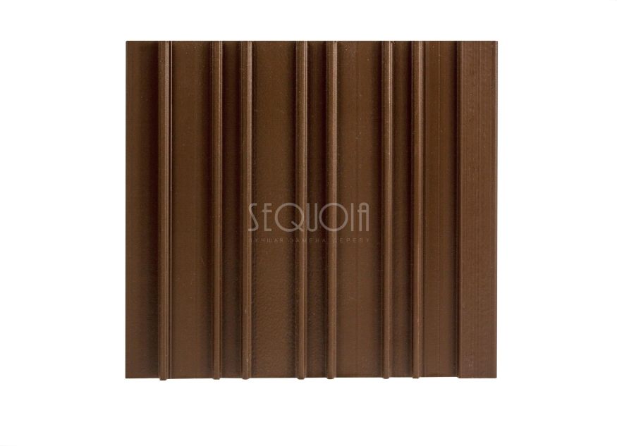Доска фасадная SEQUOIA co-extrusion Коричневая купить в Уфе