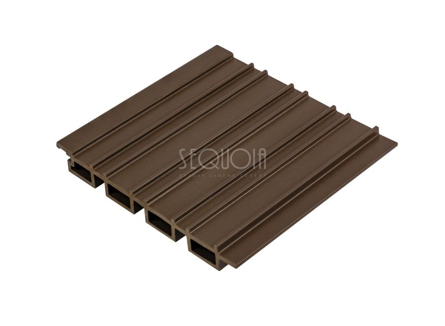 Доска фасадная SEQUOIA co-extrusion Коричневая купить в Уфе