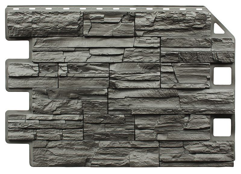 Фасадная панель Royal Stone, Скалистый камень, Квебек купить в Уфе