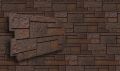 Фасадная панель VOX Sandstone (Сандстоун) в темно-коричневом цвете купить в Уфе