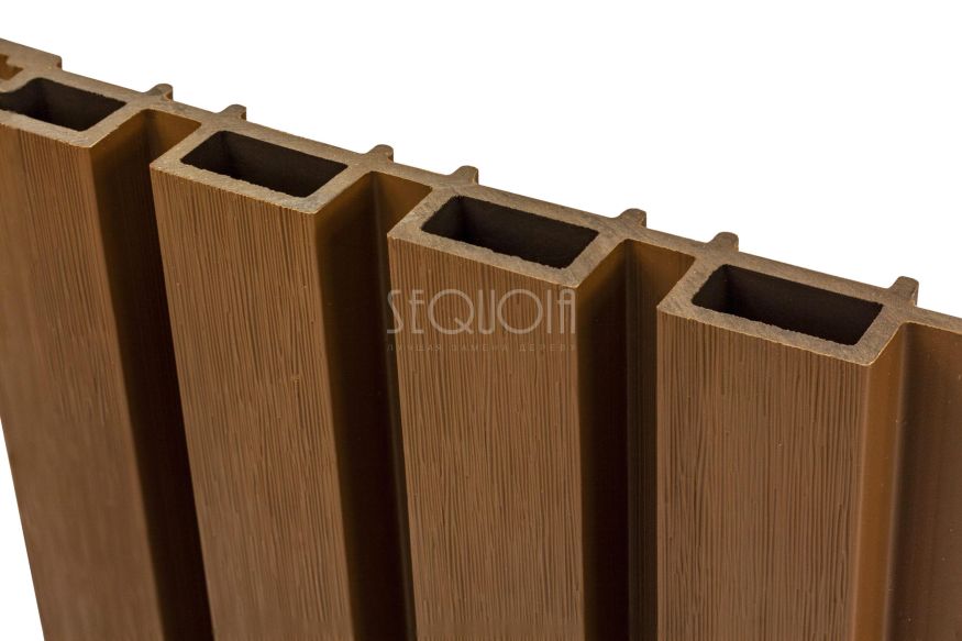 Доска фасадная SEQUOIA co-extrusion Светло-коричневая купить в Уфе