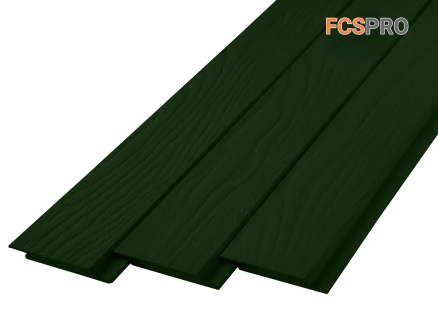 Фиброцементный сайдинг FCSPRO Click Shtil F31 (Зеленый океан) купить в Уфе