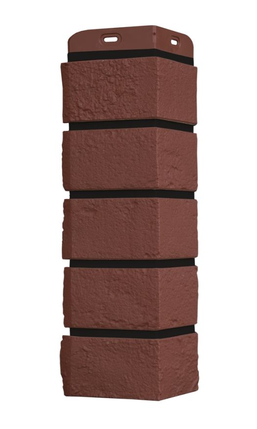 Угол наружный Grand Line, Состаренный кирпич Design Plus, Корица (Черный шов) купить в Уфе