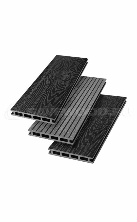 Террасная доска ДПК SaveWood, SW Carpinus (T), Черный купить в Уфе