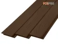Фиброцементный сайдинг FCSPRO Click Shtil F21 (Коричневая глина) купить в Уфе