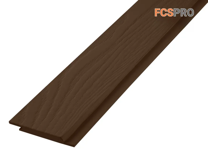Фиброцементный сайдинг FCSPRO Click Shtil F21 (Коричневая глина) купить в Уфе