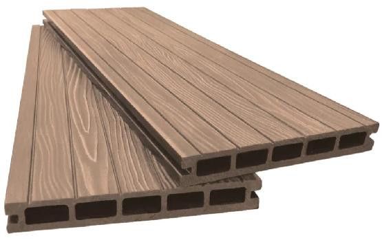 Террасная доска ДПК 3D Ай-Техплас 160x22, цвет какао купить в Уфе