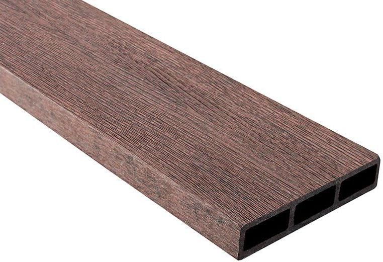 Доска 3D ДПК Outdoor STORM BROWN коричневая миксированная купить в Уфе