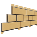 Фасадная панель Доломит, Прокрашенный кирпич, Желтый цвет. купить в Уфе