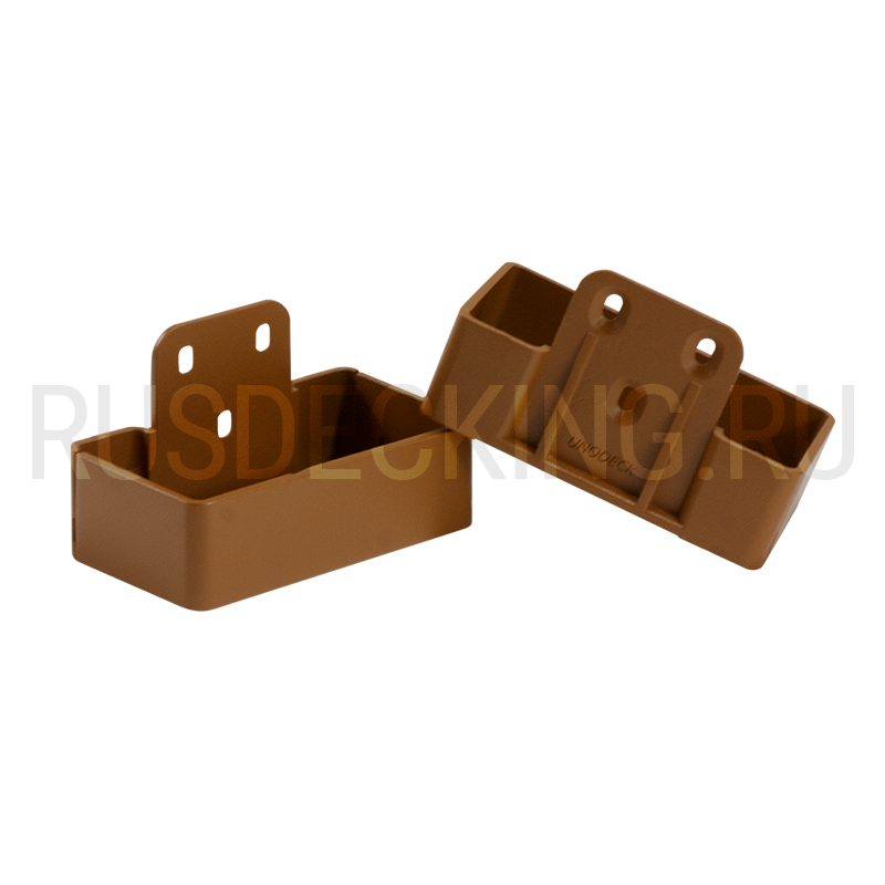 Комплект крепления перил прямое RusDecking Unodeck Орех купить в Уфе