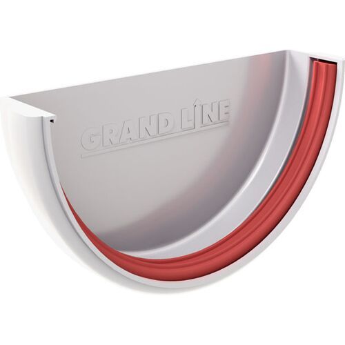 Заглушка для желоба Grand Line, белого цвета. купить в Уфе