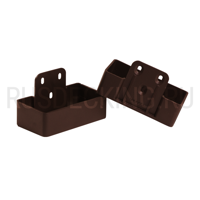 Комплект крепления перил прямое RusDecking Unodeck Венге купить в Уфе
