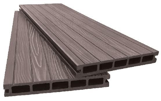 Террасная доска ДПК 3D AYTECHPLAS 160x22 шоколадная купить в Уфе