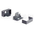 Комплект крепления перил прямое RusDecking Unodeck Серый купить в Уфе