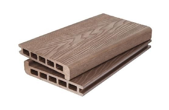Ступень 3D GardenParkett с древесной текстурой Светло-коричневого цвета купить в Уфе