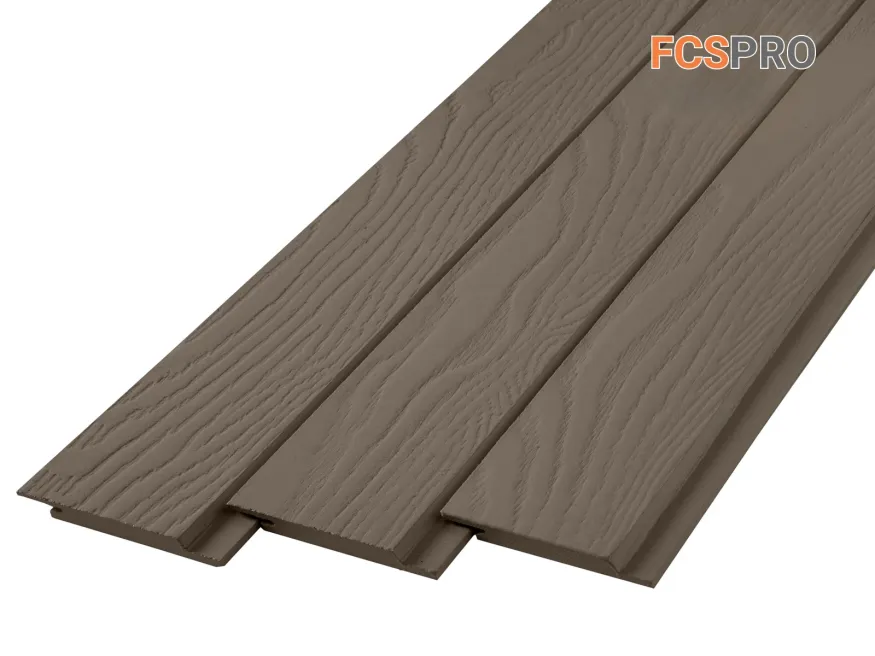 Фиброцементный сайдинг FCSPRO Click Shtil F64 (Серая глина) купить в Уфе