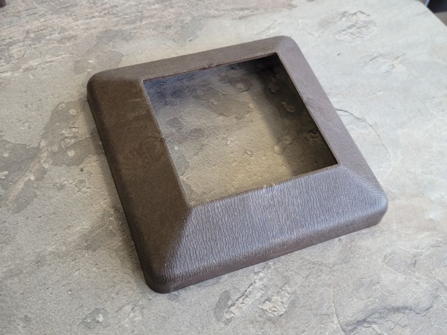 Крышка нижняя для ограждения ДПК Latitudo 3D купить в Уфе