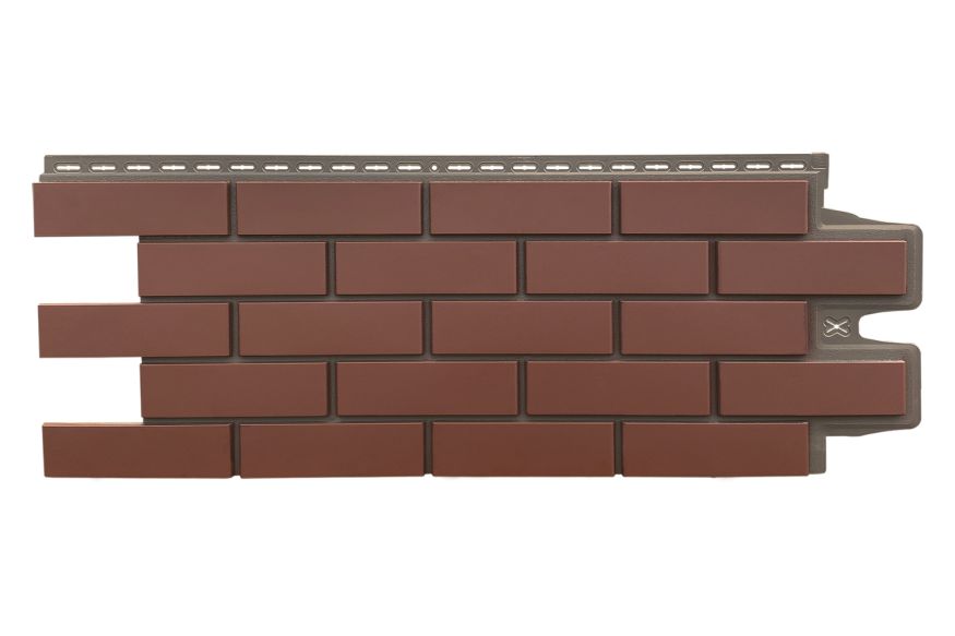 Фасадные панели Grand Line, Клинкерный кирпич Design Plus, Корица купить в Уфе