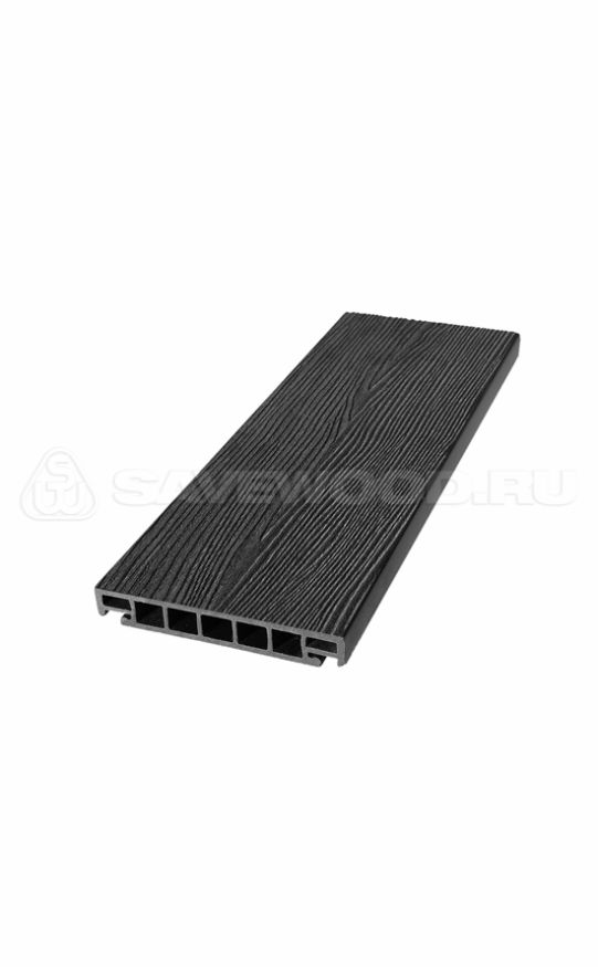 Террасная доска ДПК SaveWood, SW Salix (S) (R), Черный купить в Уфе