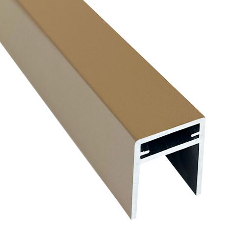 Алюминиевый П-профиль EasyDecking Дуб купить в Уфе