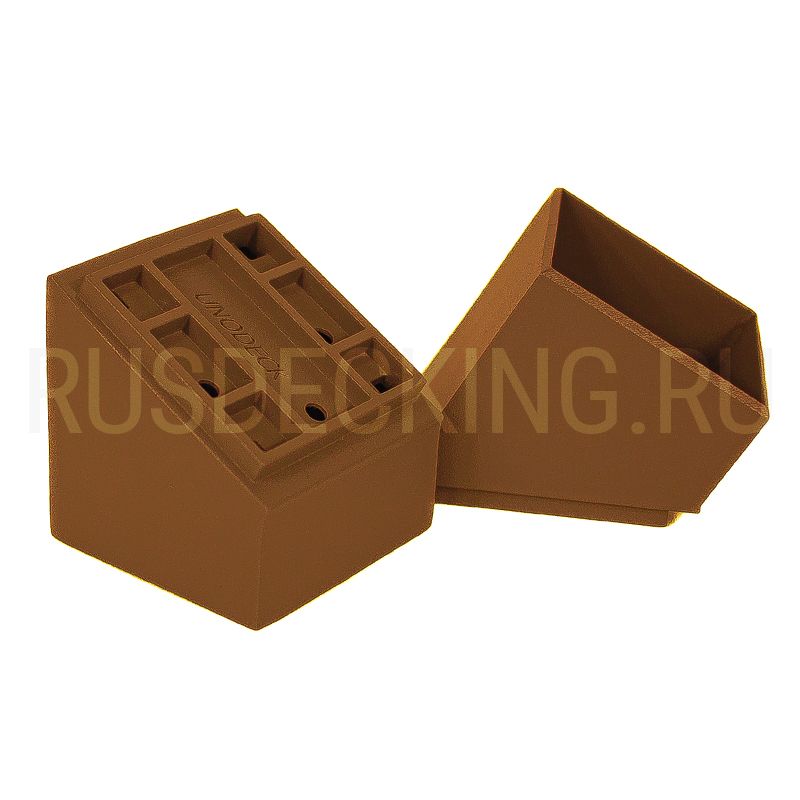 Крепление балясины наклонное RusDecking Unodeck Орех купить в Уфе