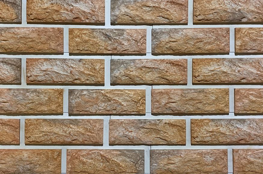 Фиброцементные панели КАНЬОН Сколотый кирпич - 35 купить в Уфе