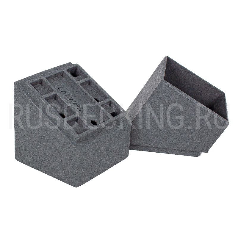 Крепление балясины наклонное RusDecking Unodeck Серый купить в Уфе