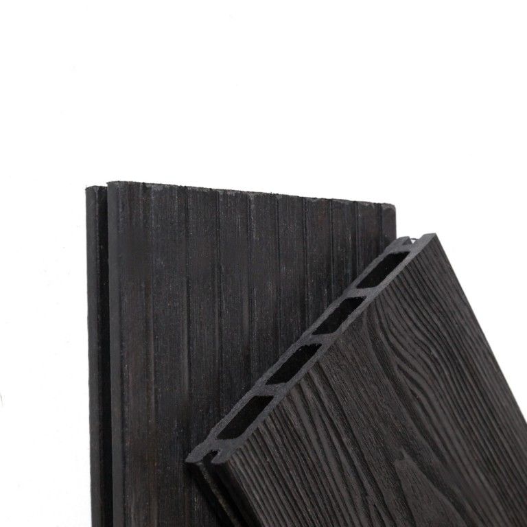 Террасная доска Ecodecking Комфорт 3D Графит купить в Уфе