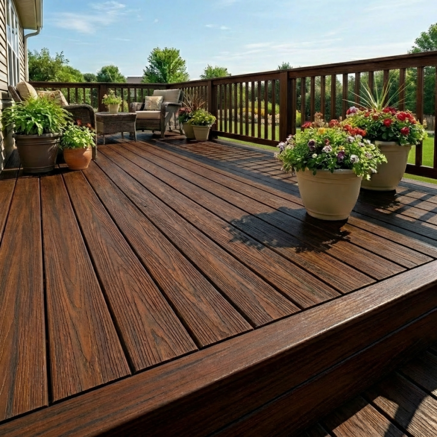 Террасная доска ДПК GardenParkett Табула, Венге купить в Уфе