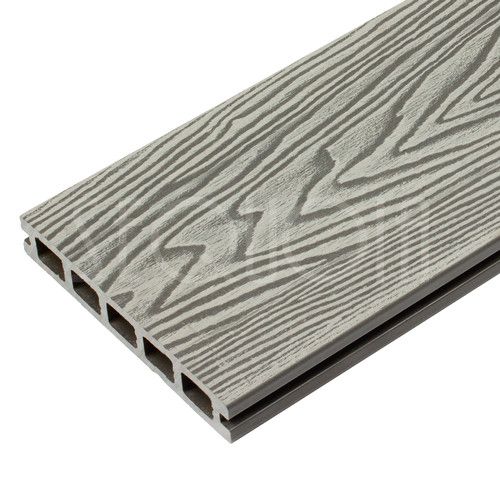 Доска террасная ДПК SEQUOIA, DUAL 3D WOOD, GRAY купить в Уфе