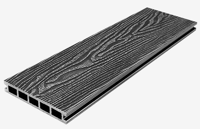 Террасная доска ДПК RusDecking Unodeck Vintage - Графит купить в Уфе