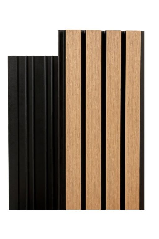 Реечная фасадная панель Ecodecking Скай Коэкструзия Бук купить в Уфе