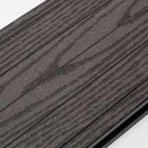 Террасная доска Ecodecking Техно плюс Графит
