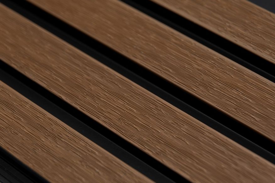 Реечная фасадная панель Ecodecking Скай Коэкструзия Тик купить в Уфе