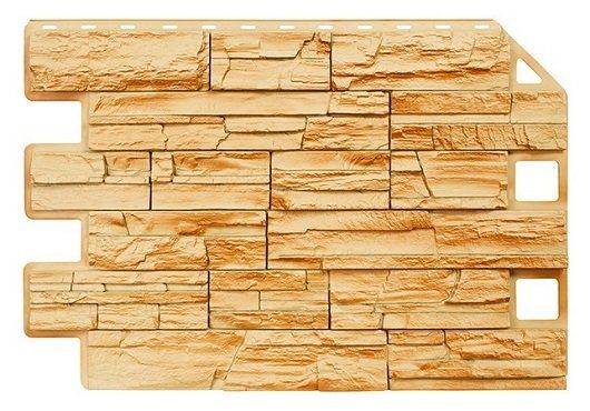 Фасадная панель Royal Stone, Скалистый камень, Буффало купить в Уфе