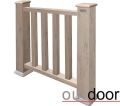 Ограждение из ДПК Outdoor Классик 3D STORM в сером миксе купить в Уфе