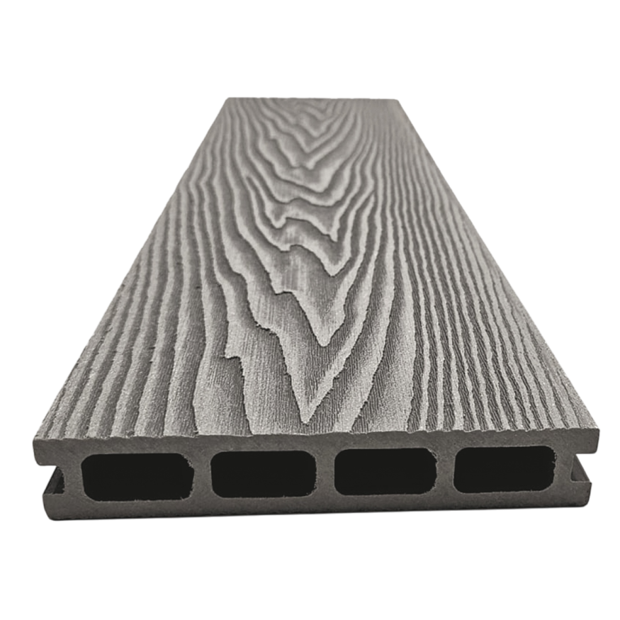 Террасная доска ДПК NanoWood 3D Double Серый купить в Уфе