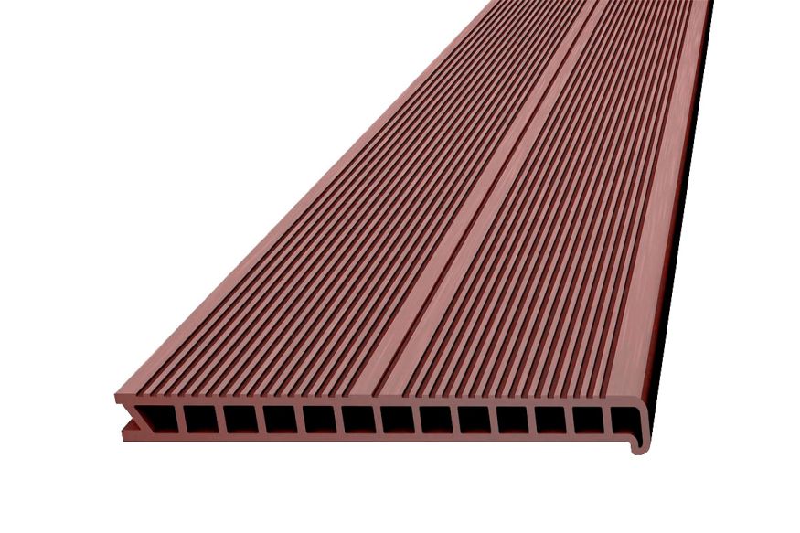 Ступень ДПК Deckron Woodlike (пустотелая) Коричневый купить в Уфе