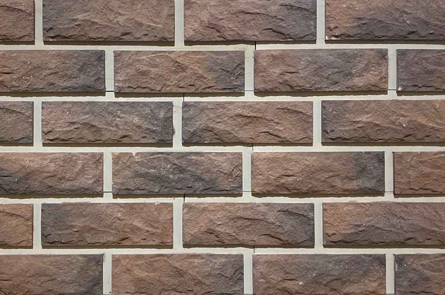 Фиброцементные панели КАНЬОН Сколотый кирпич - 27 купить в Уфе