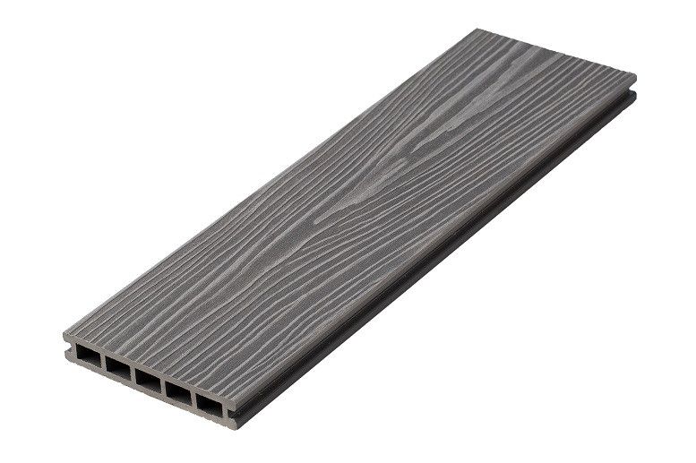 Террасная доска ДПК RusDecking Unodeck Ultra - Серый купить в Уфе