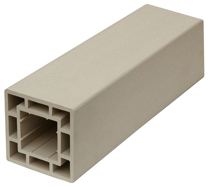 Столб для ограждения CM Decking 120x120 Белое дерево купить в Уфе